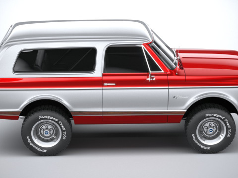 Chevrolet K5 Cheyenne Ranger 1972 Modelo 3D