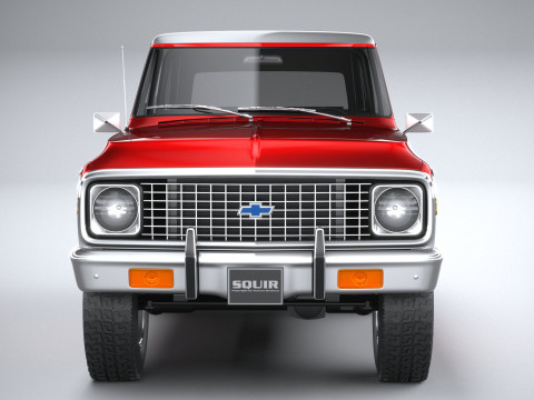 Chevrolet K5 Cheyenne Ranger 1972 Modelo 3D