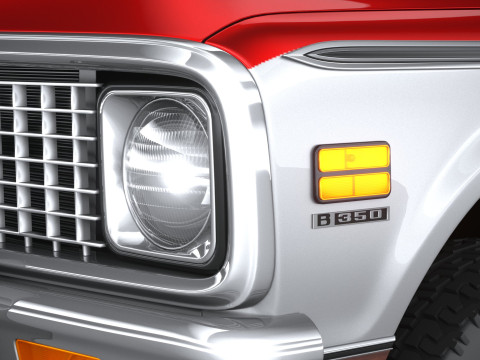 Chevrolet K5 Cheyenne Ranger 1972 Modelo 3D