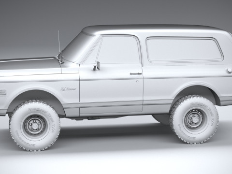 Chevrolet K5 Cheyenne Ranger 1972 Modelo 3D