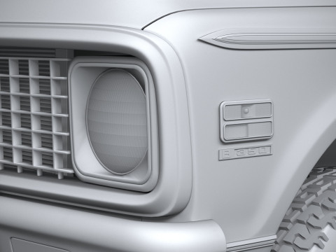 Chevrolet K5 Cheyenne Ranger 1972 Modelo 3D