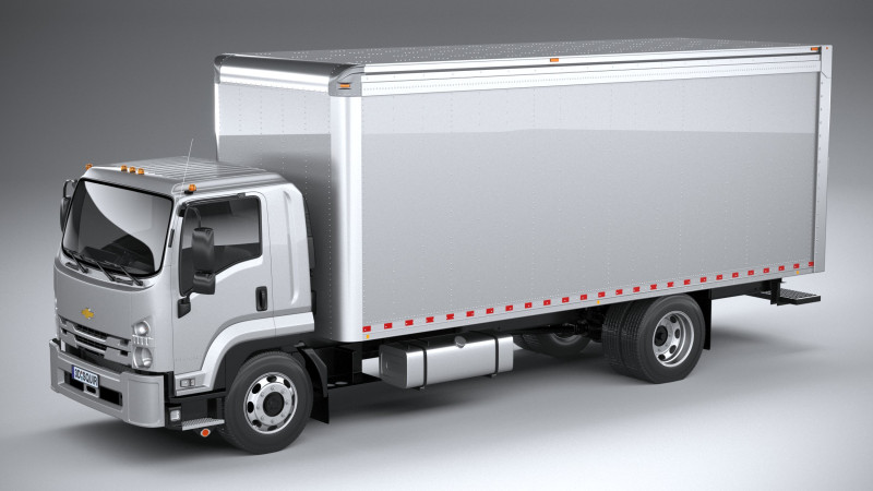 Chevrolet LCF 6500XD 2020 3D Model .c4d .max .obj .3ds .fbx .stl .blend