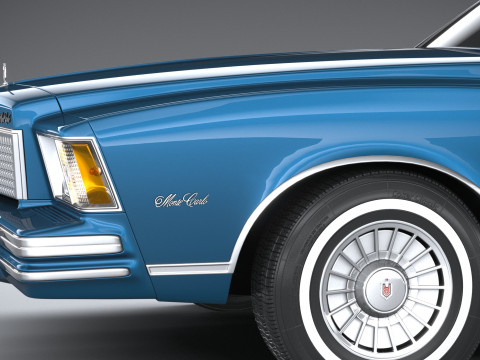Chevrolet Monte Carlo 1978 Modèle 3D