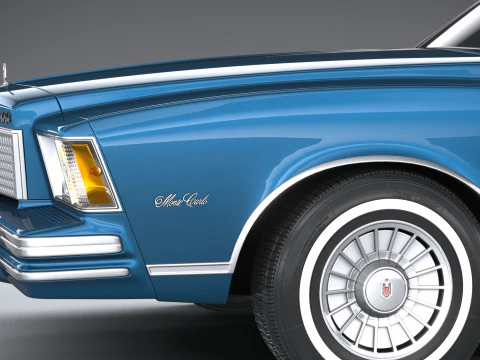 Chevrolet Monte Carlo 1978 3D Model
