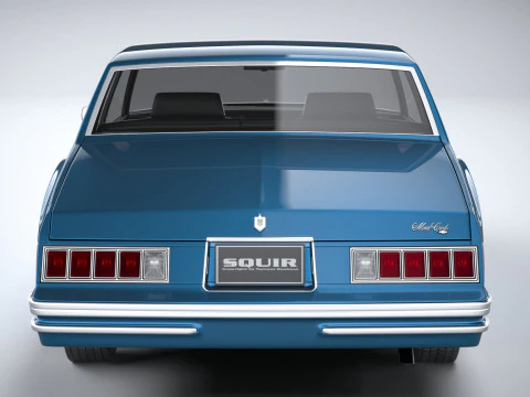 Chevrolet Monte Carlo 1978 3D Model