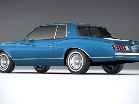 Chevrolet Monte Carlo 1978 Modèle 3D