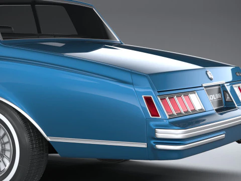 Chevrolet Monte Carlo 1978 3D Model