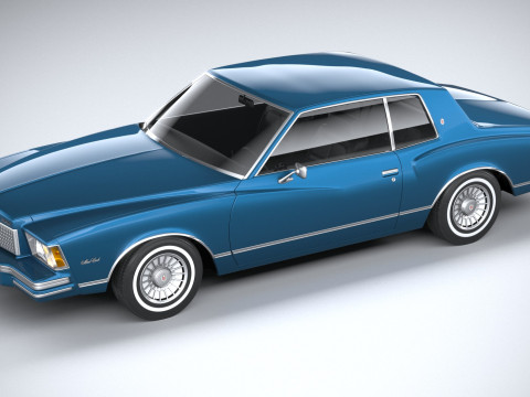 Chevrolet Monte Carlo 1978 Modèle 3D