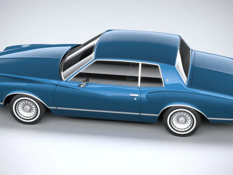 Chevrolet Monte Carlo 1978 3D Model
