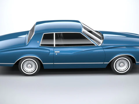 Chevrolet Monte Carlo 1978 3D Model