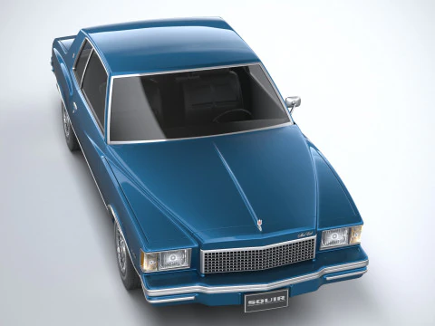 Chevrolet Monte Carlo 1978 3D Model