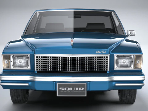 Chevrolet Monte Carlo 1978 3D Model