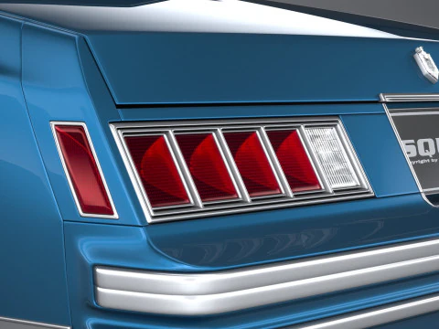 Chevrolet Monte Carlo 1978 3D Model