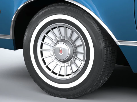 Chevrolet Monte Carlo 1978 3D Model
