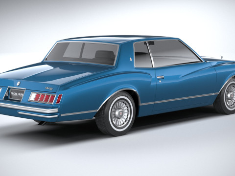 Chevrolet Monte Carlo 1978 Modèle 3D