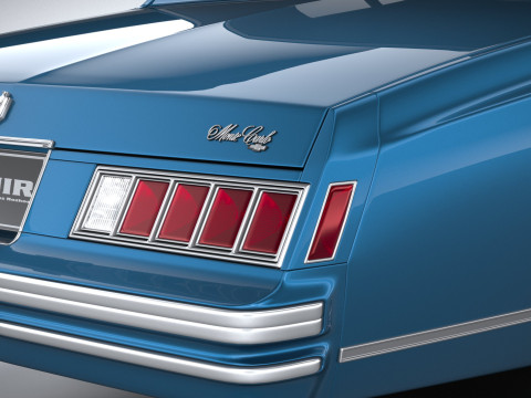 Chevrolet Monte Carlo 1978 Modèle 3D