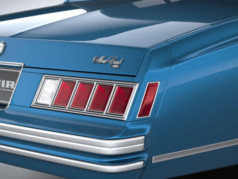 Chevrolet Monte Carlo 1978 3D Model