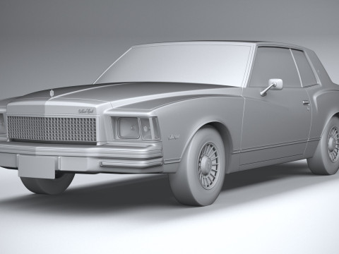 Chevrolet Monte Carlo 1978 Modèle 3D