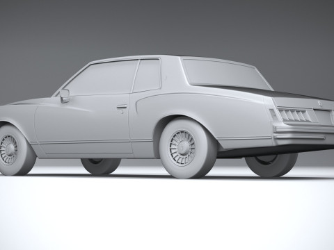 Chevrolet Monte Carlo 1978 Modèle 3D