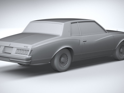 Chevrolet Monte Carlo 1978 Modèle 3D