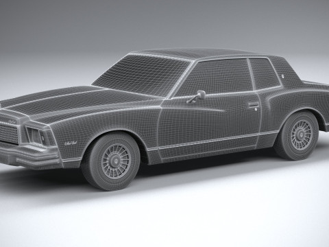 Chevrolet Monte Carlo 1978 Modèle 3D