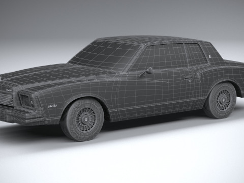 Chevrolet Monte Carlo 1978 Modèle 3D