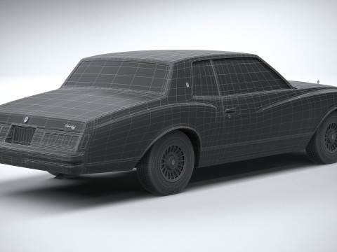 Chevrolet Monte Carlo 1978 Modèle 3D