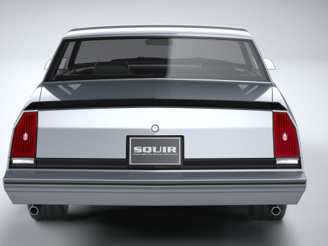 Chevrolet Monte Carlo 1986 Model 3D