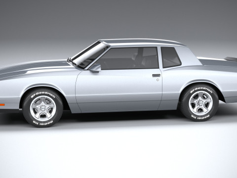Chevrolet Monte Carlo 1986 Model 3D
