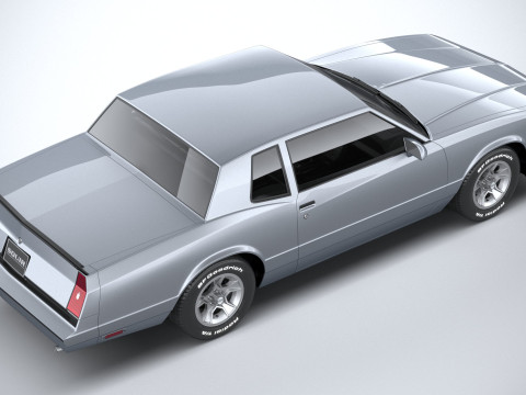 Chevrolet Monte Carlo 1986 Model 3D