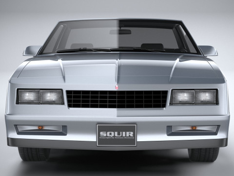Chevrolet Monte Carlo 1986 Model 3D