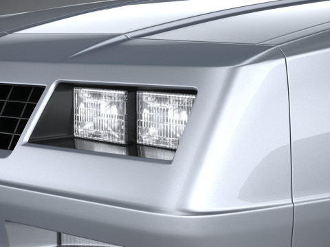 Chevrolet Monte Carlo 1986 Model 3D