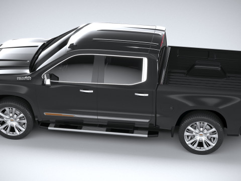 Chevrolet Silverado 1500 High Country 2022 3D 模型