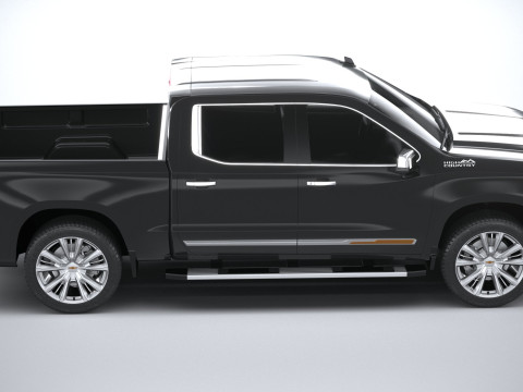 Chevrolet Silverado 1500 High Country 2022 3D 模型