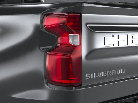 Chevrolet Silverado 1500 High Country 2022 3D 模型