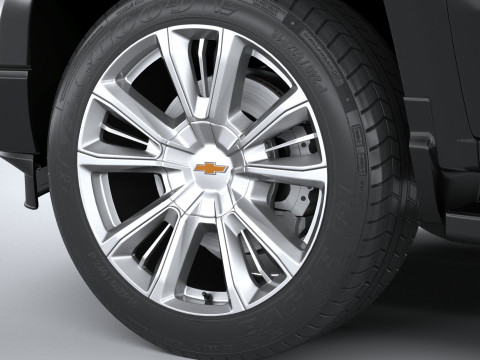 Chevrolet Silverado 1500 High Country 2022 3D 模型