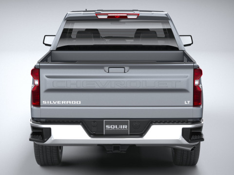Chevrolet Silverado 1500 LT 2022 3D Модель