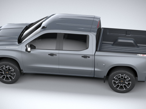 Chevrolet Silverado 1500 LT 2022 3D Модель
