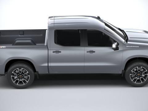 Chevrolet Silverado 1500 LT 2022 3D Модель