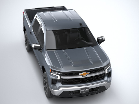 Chevrolet Silverado 1500 LT 2022 3D Модель