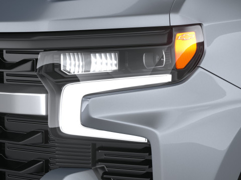 Chevrolet Silverado 1500 LT 2022 3D Модель