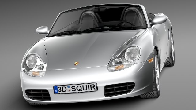 Porsche Boxster S 1996-2004 3D Модель in Спортивные 3DExport