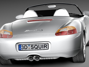 Porsche Boxster S 1996-2004 3D Model