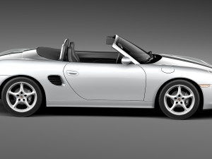 Porsche Boxster S 1996-2004 3D Model