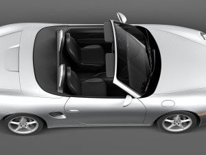 Porsche Boxster S 1996-2004 3D Model