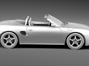 Porsche Boxster S 1996-2004 3D Model