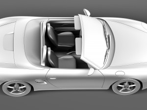 Porsche Boxster S 1996-2004 3D Model