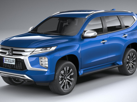 Mitsubishi Pajero Sport 2021 3D मॉडल