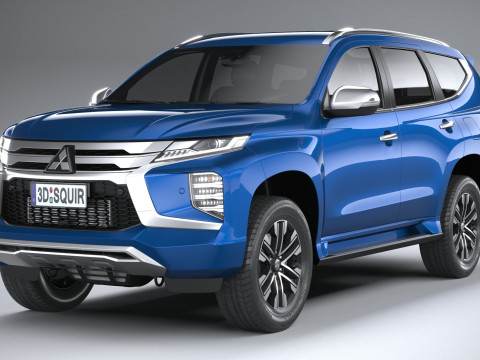 Mitsubishi Pajero Sport 2021 3D मॉडल