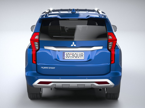 Mitsubishi Pajero Sport 2021 3D मॉडल